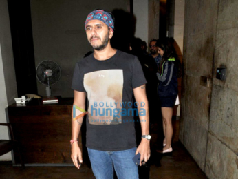 Farhan Akhtar, Ritesh Sidhwani & Sanjay Kapoor snapped at Lightbox