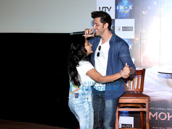 Hrithik Roshan & Pooja Hegde at 'Mohenjo Daro' promotions at Inox