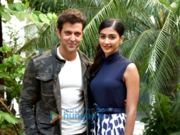 Hrithik Roshan & Pooja Hegde promote ‘Mohenjo Daro’ in Delhi