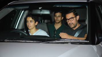 Aamir Khan dines out with ‘Dangal’ girls at a restaurant in Bandra