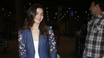 Varun Dhawan and Alia Bhatt arrive in Mumbai from USA