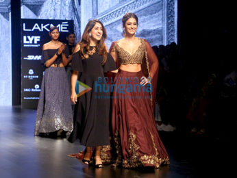 Ileana DCruz walks for Riddhi Mehra at Lakme Fashion Week 2016