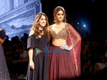 Ileana DCruz walks for Riddhi Mehra at Lakme Fashion Week 2016