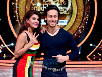 Jacqueline Fernandez & Tiger Shroff promote 'A Flying Jatt' on Jhalak Dikhhla Jaa 9