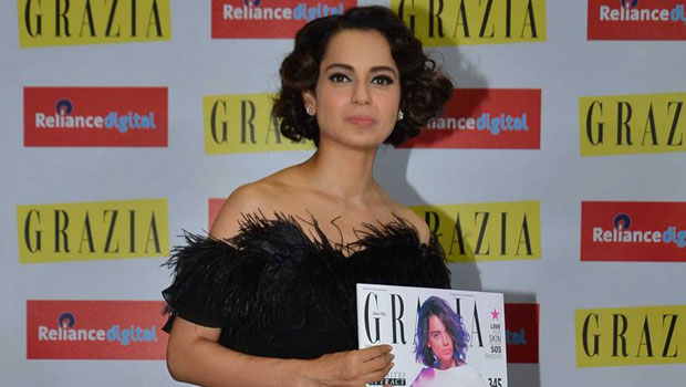 Kangna Ranaut Unveils 100th Anniversary Issue Of ‘Grazia’ Kangna Ranaut Unveils 100th Anniversary Issue Of ‘Grazia’