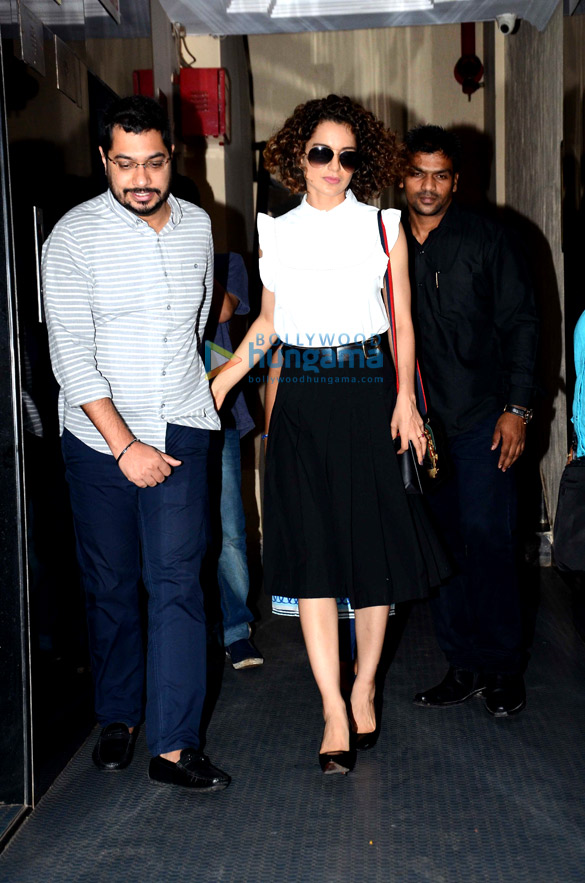 kangna ranaut snapped a post shoot in mumbai suburbs 1