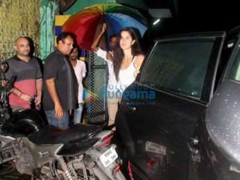 Katrina Kaif & Parineeti Chopra snapped at Dream Team concert practice session