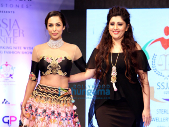 Malaika Arora Khan walks the ramp the at Silver Nite Jewellery show