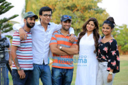 On The Sets Of The Movie My Father Iqbal