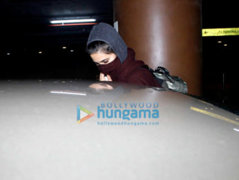 Nargis Fakhri, Yuvraj Singh & Hazel Keech spotted at the airport