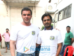 Nawazuddin Siddiqui & Sohail Khan snapped at ‘Freaky Ali’ promotions