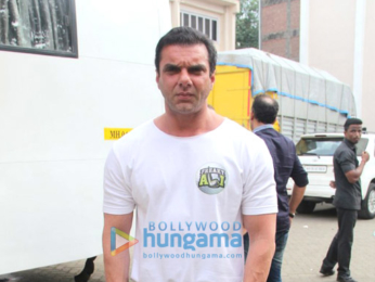 Nawazuddin Siddiqui & Sohail Khan snapped at 'Freaky Ali' promotions