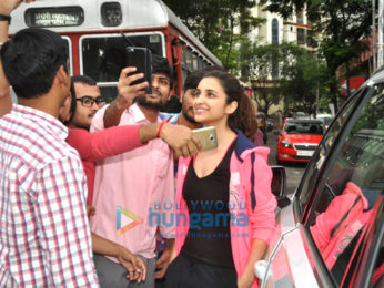 Parineeti Chopra snapped post Dream Team concert rehearsals