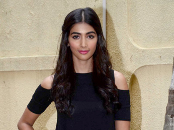 Pooja Hegde snapped promoting her film 'Mohenjo Daro'