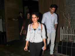 Rajkumar Hirani meets ‘Dangal’ cast at Aamir Khan’s house