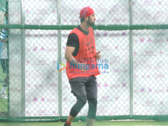 Ranbir Kapoor snapped practicing his football moves