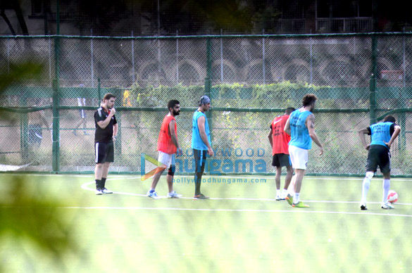 ranbir snapped while practicing football 2
