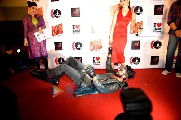 ranveer tamannaah rohit unveil chings 3
