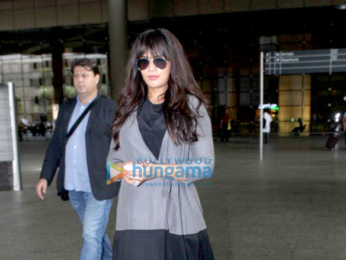 Richa Chadda & Elli Avram snapped at the airport