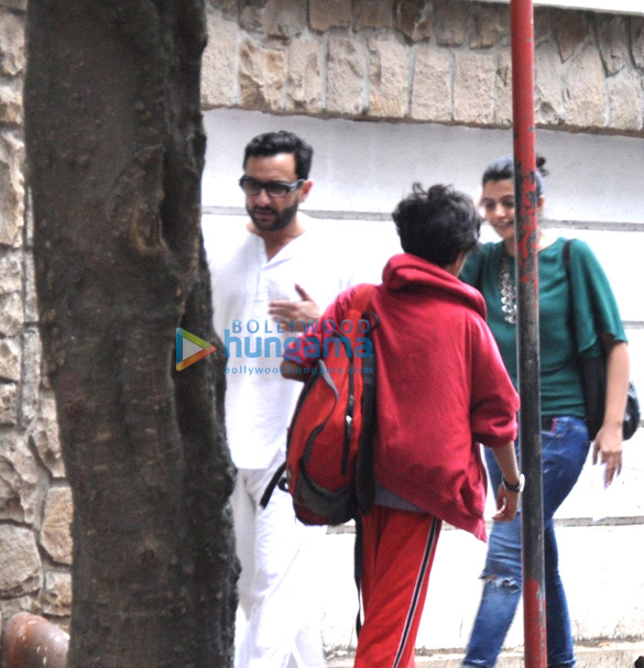 Saif Ali Khan snapped as he takes a walk around his home Saif Ali Khan snapped as he takes a walk around his home