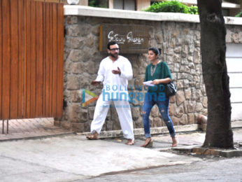 Saif Ali Khan snapped as he takes a walk around his home