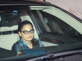 Salman Khan, Alvira Agnihotri & Arpita Khan snapped post 'A Flying Jatt' screening