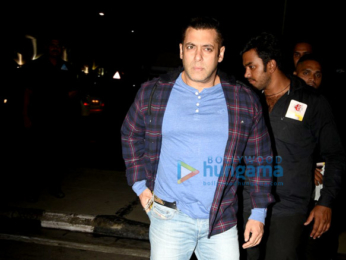 Salman Khan & Lulia Vantur depart for Leh Ladakh schedule of Kabir Khan's Tubelight