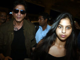 Shah Rukh Khan Spotted At Airport With Daughter Suhana