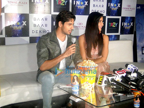 sidharth katrina promote baar baar dekho 4