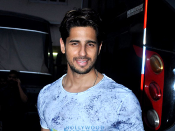 Sidharth Malhotra snapped post 'Baar Baar Dekho' promotions in Mumbai