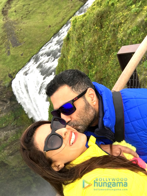 singer khushboo grewal celebrates her 10th wedding anniversary with husband in iceland 3