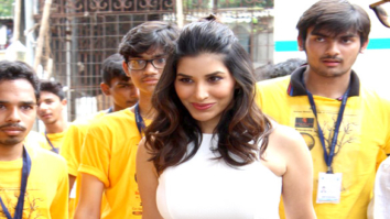 Sophie Choudry & Kartik Aaryan attend a college fest