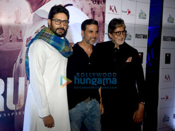 Amitabh Bachchan, Ileana DCruz, Athiya Shetty & others snapped at the special screening of 'Rustom'