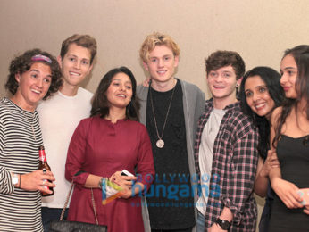 Suchitra Krishnamoorthi's party for The Vamps