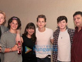 Suchitra Krishnamoorthi's party for The Vamps