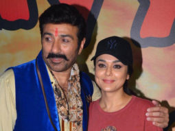 Sunny Deol, Preity Zinta & Ameesha Patel At ‘Bhaiyyaji Superhitt’ On Location