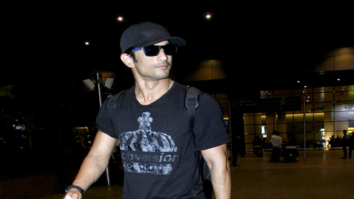 Sushant Singh Rajput & Kriti Sanon snapped returning after shooting for ‘Raabta’ in the Maldives