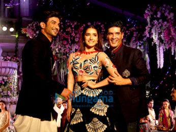 Sushant Singh Rajput & Shraddha Kapoor walk the ramp for Manish Malhotra at Lakme Fashion Week 2016