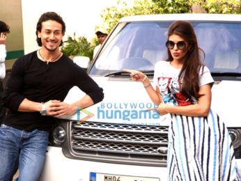 Tiger Shroff & Jacqueline Fernandez promote 'A Flying Jatt'