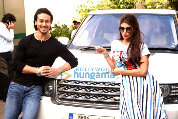 tiger jacqueline promote a flying jatt 2