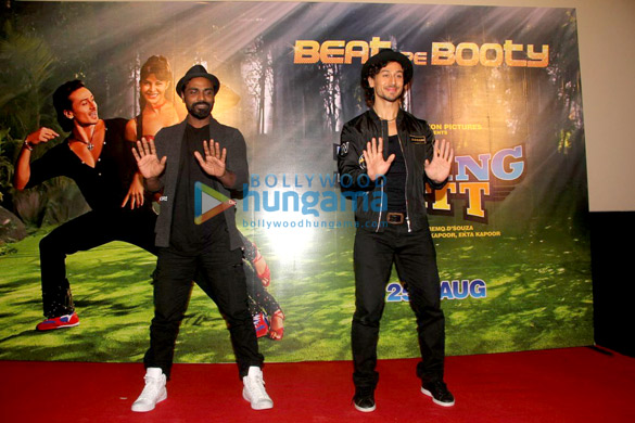 tiger shroff remo dsouza promote a flying jatt 1
