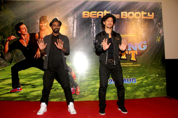 tiger shroff remo dsouza promote a flying jatt