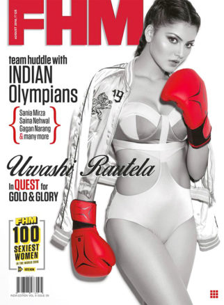 On the covers Of Urvashi Rautela
