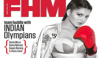 On the covers Of Urvashi Rautela