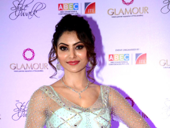 Urvashi Rautela inaugurates 'Glamour Exhibition' at 'Sahara Star'