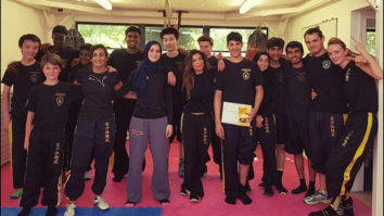 Aarav Bhatia learning martial arts under papa Akshay Kumar’s personal trainer