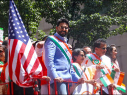 Abhishek Bachchan participates in the 36th India Day Parade in New York
