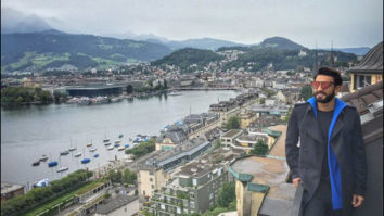Watch: Ranveer Singh begins holiday in Switzerland with Tobogganing