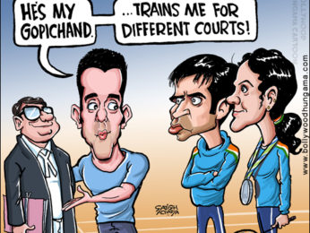 Bollywood Toons: When Salman Khan met PV Sindhu!