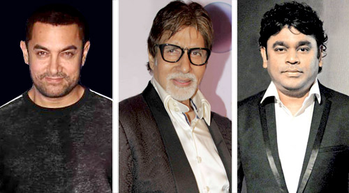 Aamir, Big B, Rahman
